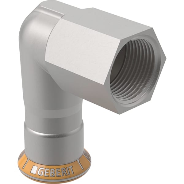 GEBERIT Mapress Therm Übergangswinkel 90° mit Innengewinde #43806