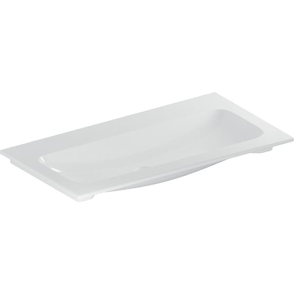 GEBERIT iCon Möbelwaschtisch #501.845.00.4 - weiß / KeraTect