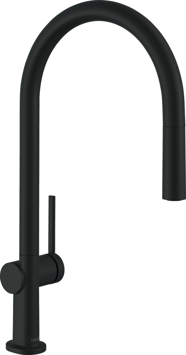 HANSGROHE Talis M54 Einhebel-Küchenmischer 210, Ausziehauslauf, 1jet, sBox #72803670 - Mattschwarz