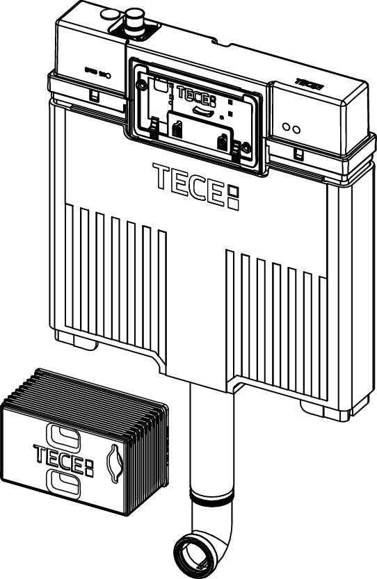 TECE Spülkasten Octa II #9820565