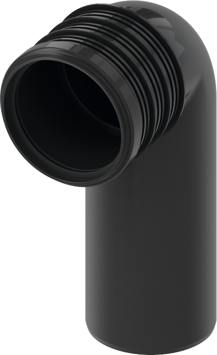 TECE TECE-WC-Anschlussbogen DN 90 für Trockenbaumodule, PP #9820134