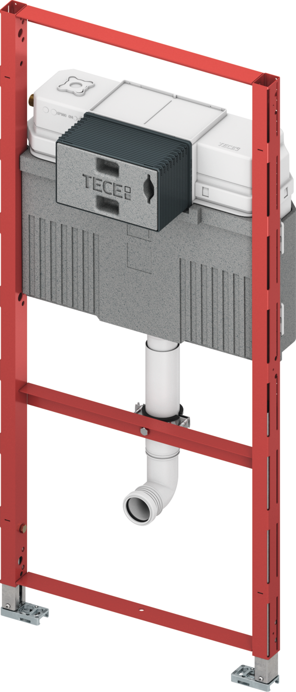 TECE TECEprofil WC-Modul mit Uni-Spülkasten für Kinder-Stand-WC, Bauhöhe 1120 mm #9300388