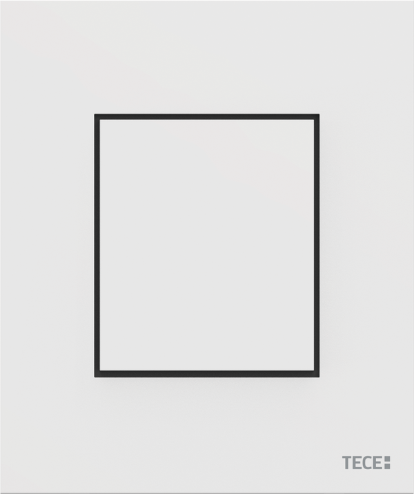 TECE TECEnow Urinal-Betätigungsplatte inklusive Kartusche, Weiß antibakteriell #9242405