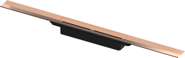 TECE TECEdrainprofile Duschprofil, 1000 mm, Edelstahl, Rotgold glänzend #671013