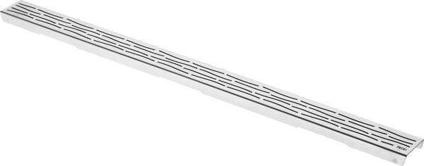 TECE TECEdrainline Designrost "organic" aus Edelstahl für Duschrinne, poliert, 1000 mm #601060