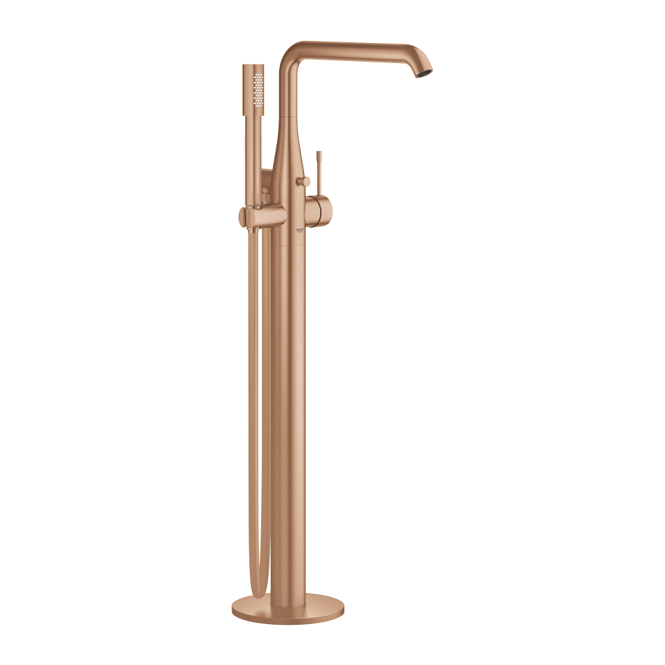 GROHE Essence Einhand-Wannenbatterie 1/2″ Bodenmontage #23491DL1 - warm sunset gebürstet