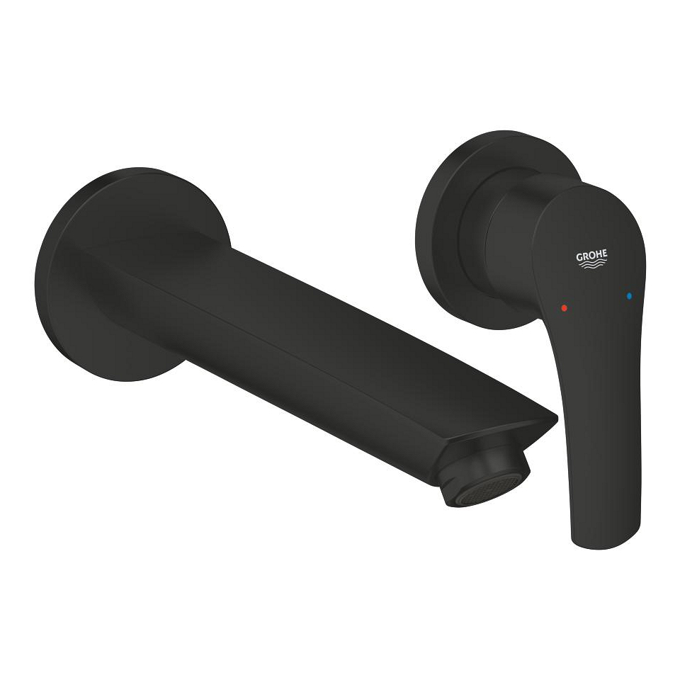 GROHE Eurosmart 2-Loch-Waschtischbatterie #293382433 - matt black