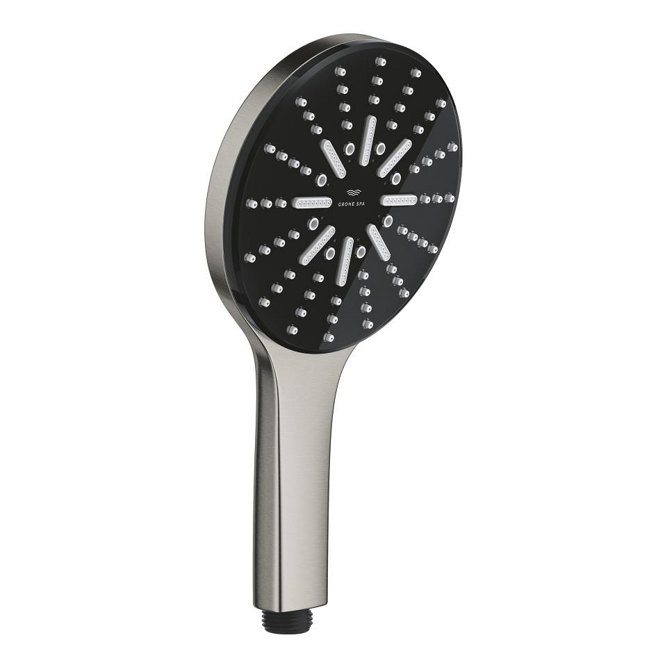 GROHE Rainshower Aqua Handbrause 3 Strahlarten #101676DC00 - supersteel