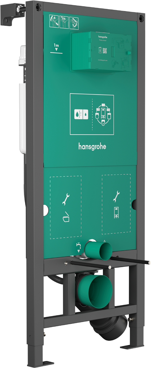 HANSGROHE iFrame universal Unterputzspülkasten 1120 für Wand WC #01022180