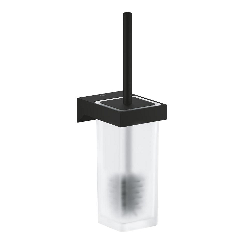 GROHE Selection Cube Toilettenbürstengarnitur #102277KF00 - phantom black