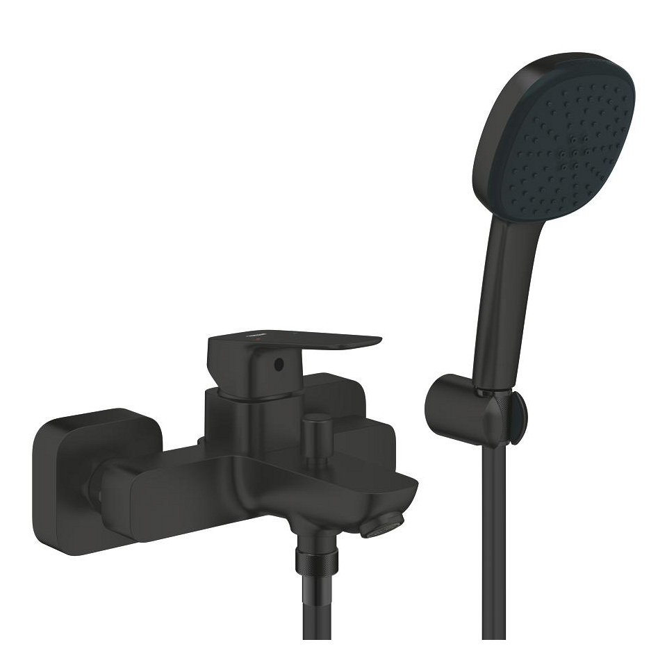 GROHE Cubeo Einhand-Wannenbatterie, 1/2″ #1018142430 - matt black