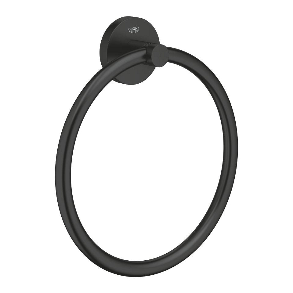 GROHE Essentials Handtuchring #1024612430 - matt black