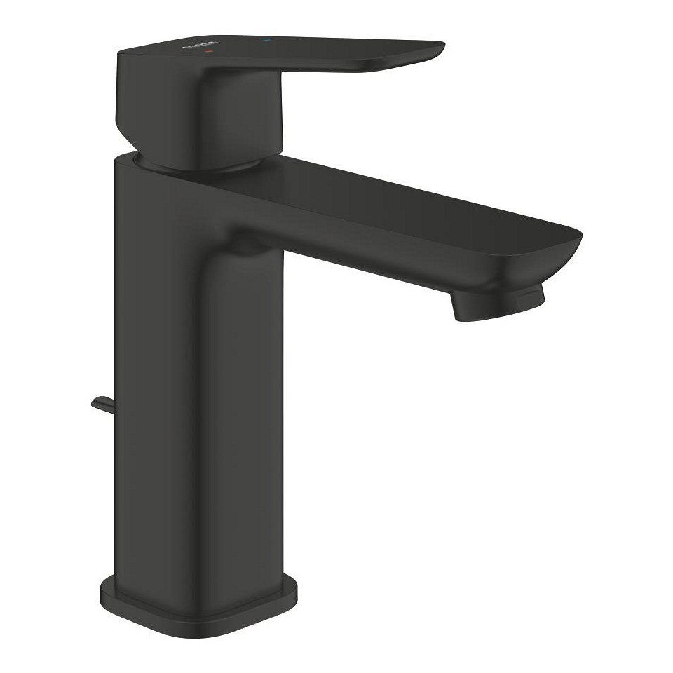 GROHE Cubeo Einhand-Waschtischbatterie, 1/2″ M-Size #1017492430 - matt black