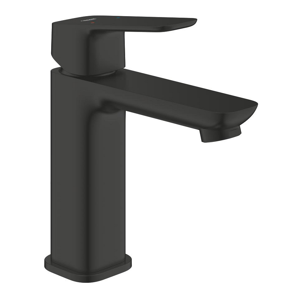 GROHE Cubeo Einhand-Waschtischbatterie, 1/2″ M-Size #1017552430 - matt black