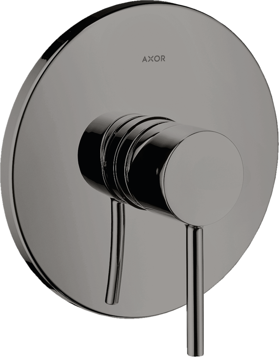 HANSGROHE AXOR Starck Einhebel-Brausemischer Unterputz mit Pingriff #10616330 - Polished Black Chrome