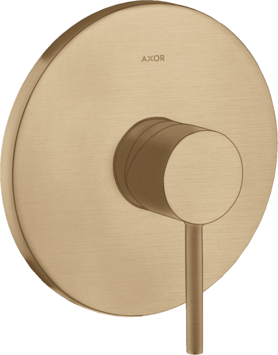 HANSGROHE AXOR Starck Einhebel-Brausemischer Unterputz mit Pingriff #10616140 - Brushed Bronze