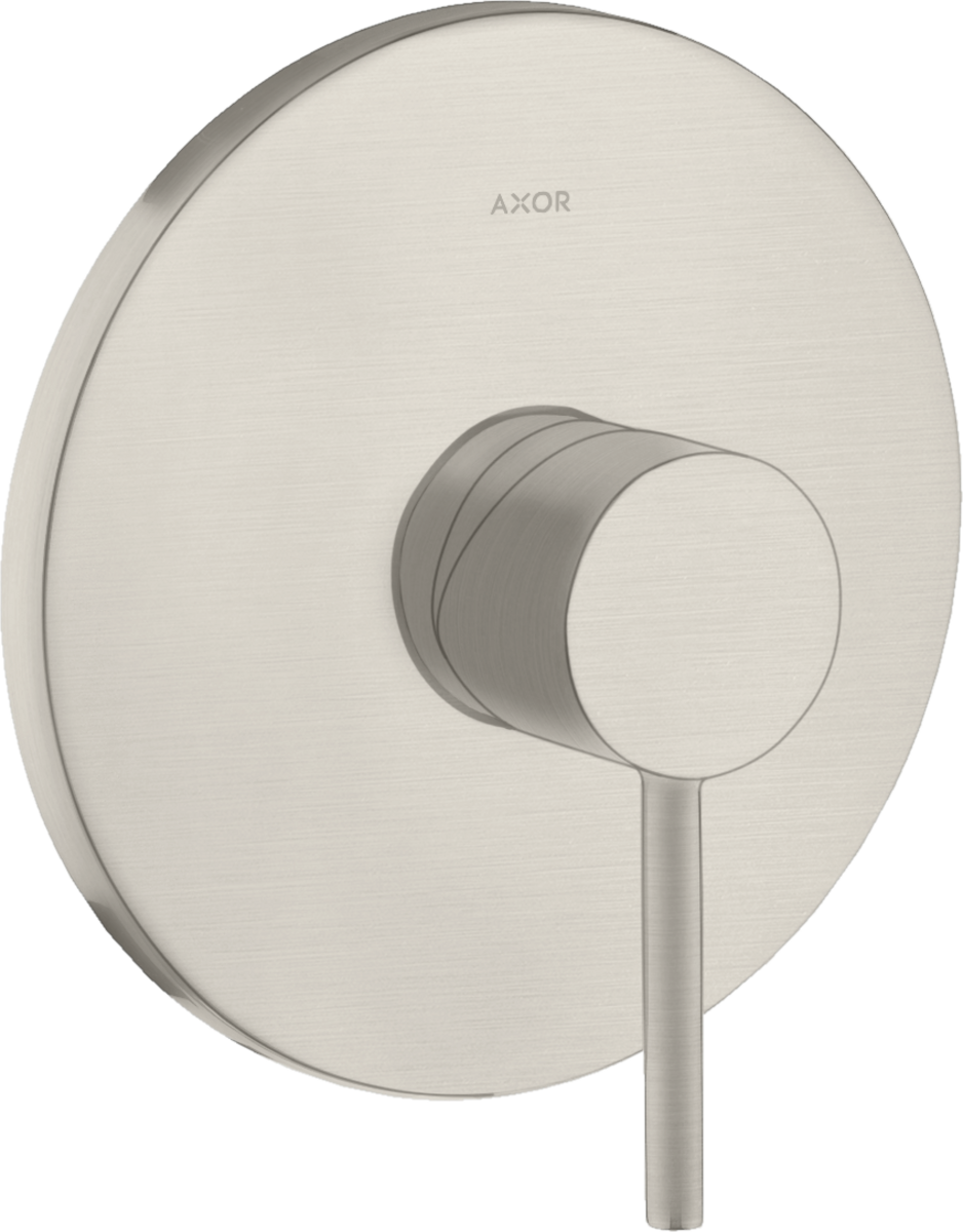 HANSGROHE AXOR Starck Einhebel-Brausemischer Unterputz mit Pingriff #10616800 - Edelstahl Optic