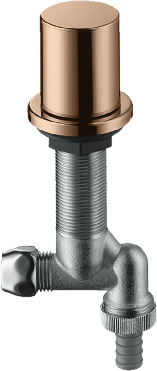 HANSGROHE Küchen-Geräteabsperrventil #10823300 - Polished Red Gold
