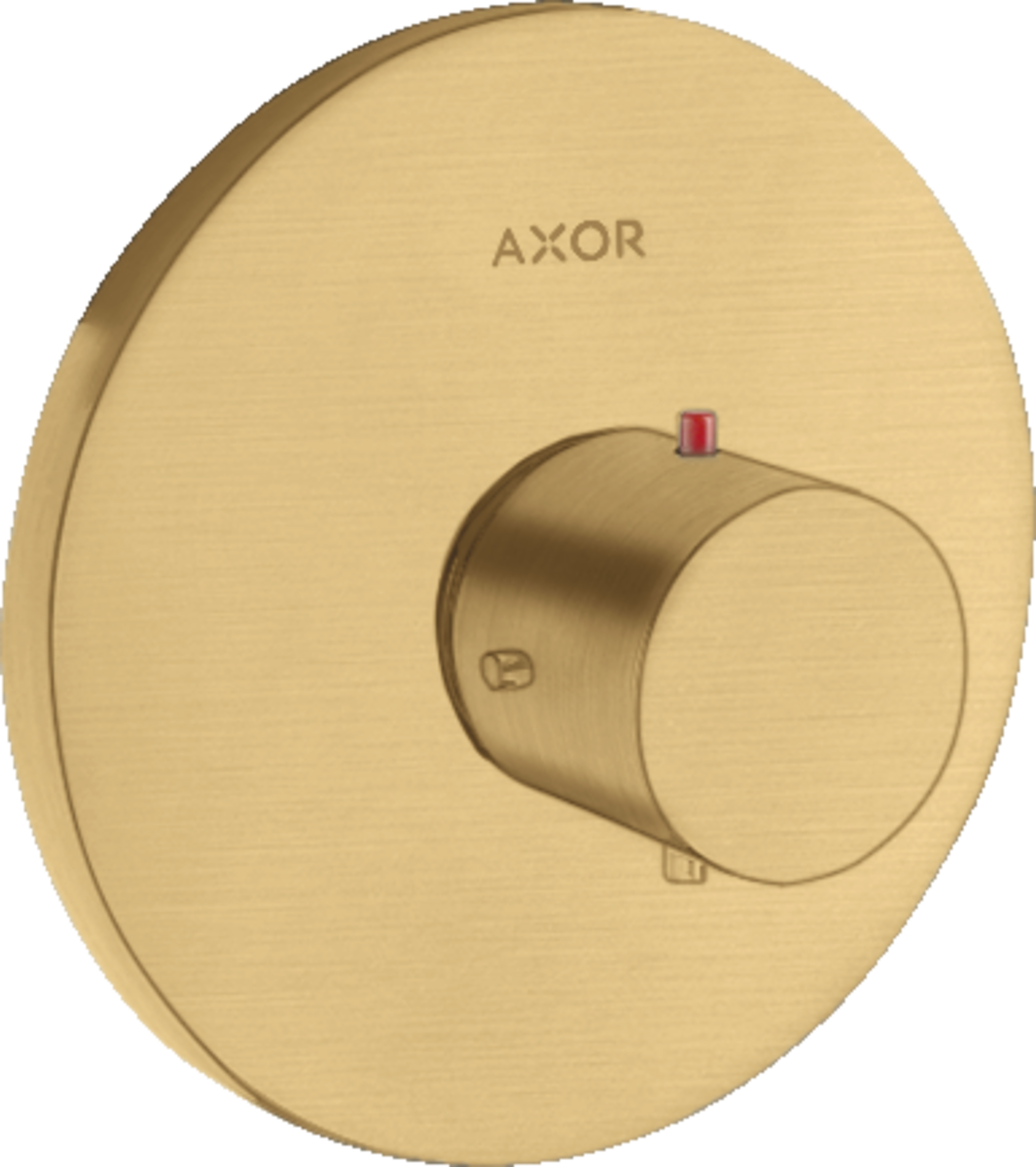 HANSGROHE AXOR Starck Thermostat Unterputz #10710250 - Brushed Gold Optic