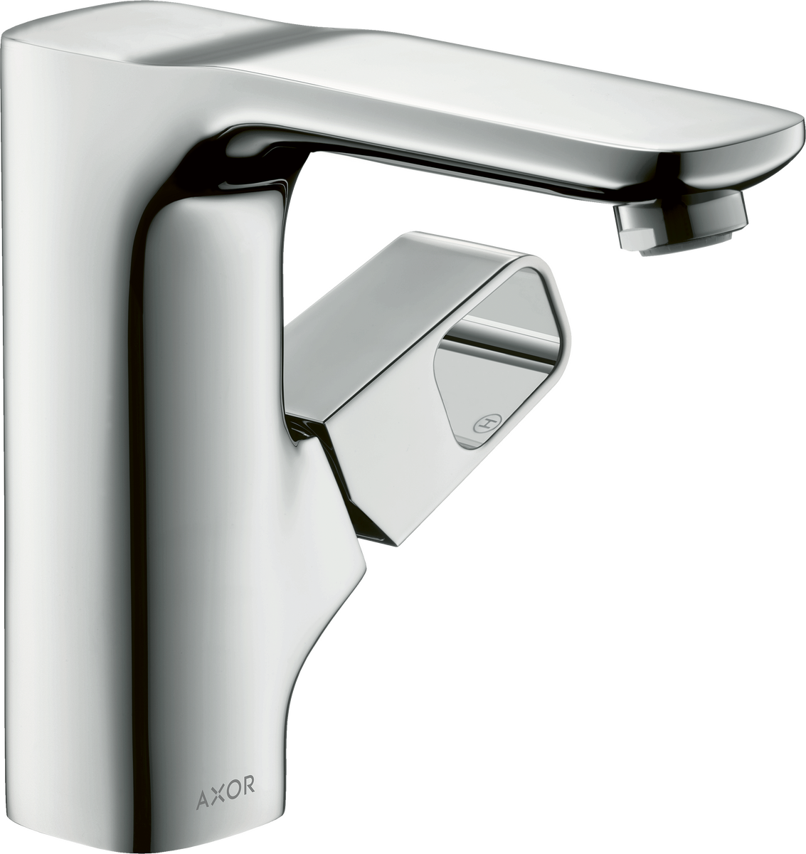 HANSGROHE AXOR Urquiola Einhebel-Waschtischmischer 130 mit Zugstangen-Ablaufgarnitur #11020000 - Chrom
