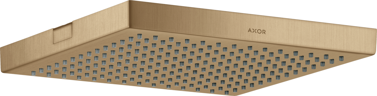 HANSGROHE AXOR ShowerSolutions Kopfbrause 240/240 1jet Deckenintegriert #10924140 - Brushed Bronze