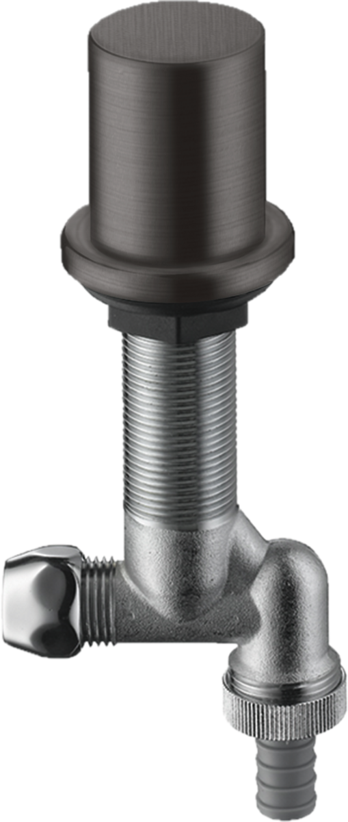 HANSGROHE Küchen-Geräteabsperrventil #10823340 - Brushed Black Chrome