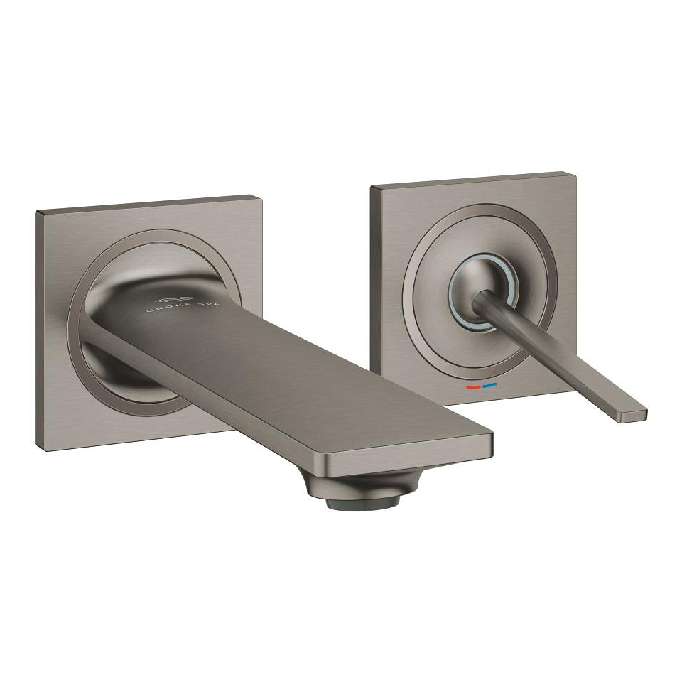 GROHE Allure 2-Loch-Waschtischbatterie #19309AL2 - hard graphite gebürstet