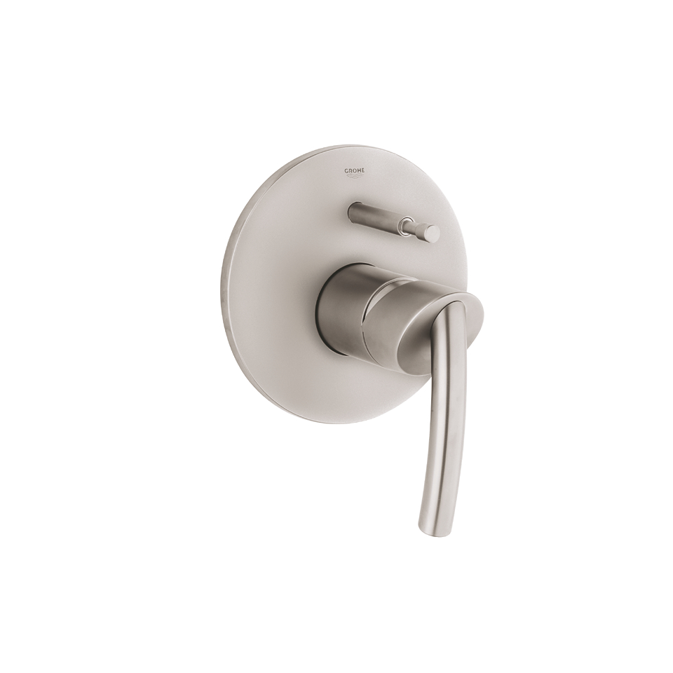 GROHE Tenso Einhand-Wannenbatterie #19050AV0 - silk metal