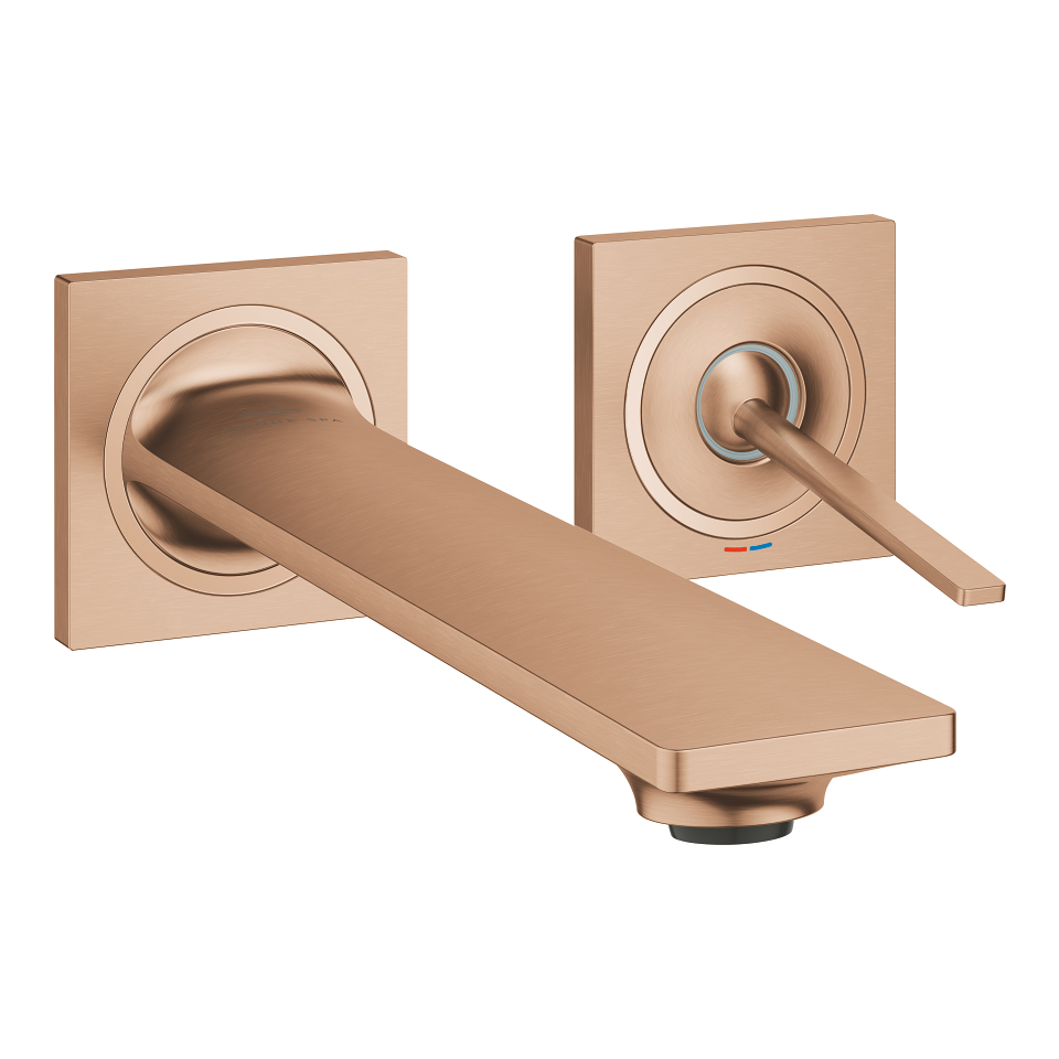 GROHE Allure 2-Loch-Waschtischbatterie #19386DL2 - warm sunset gebürstet