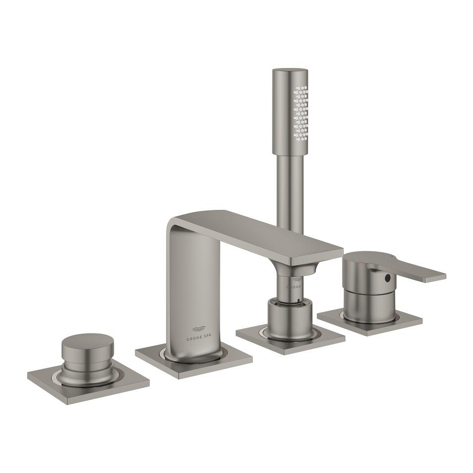 GROHE Allure 4-Loch-Einhand-Wannenkombination #19316MS1 - satin steel