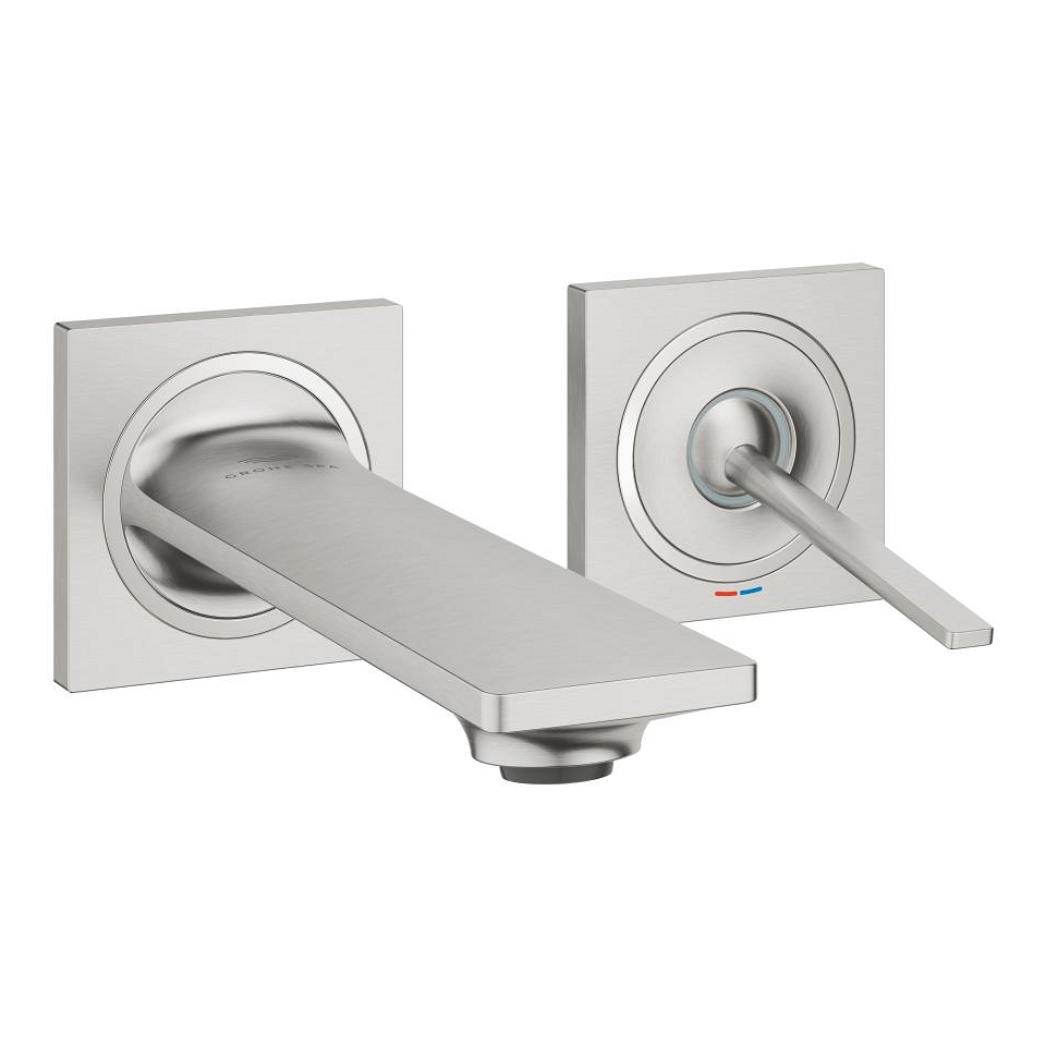 GROHE Allure 2-Loch-Waschtischbatterie #19309DC2 - supersteel