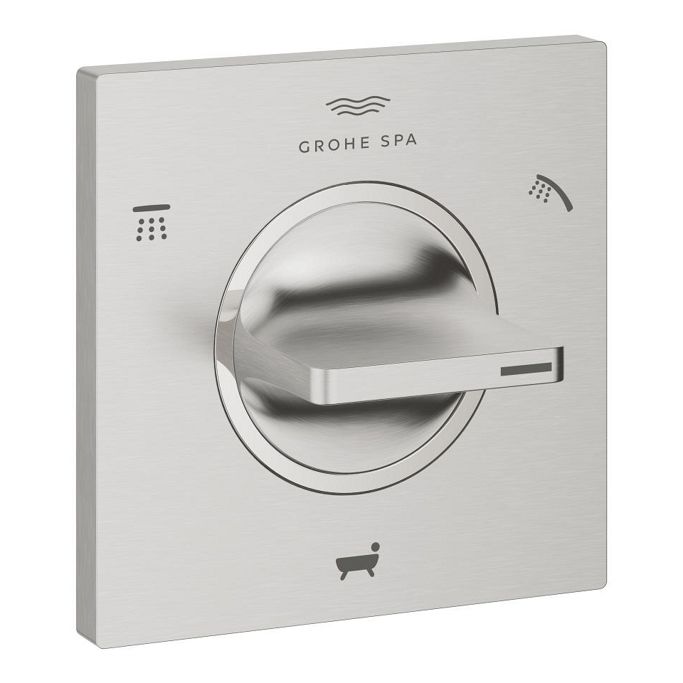 GROHE Allure 3-Wege Umstellung #19590DC1 - supersteel