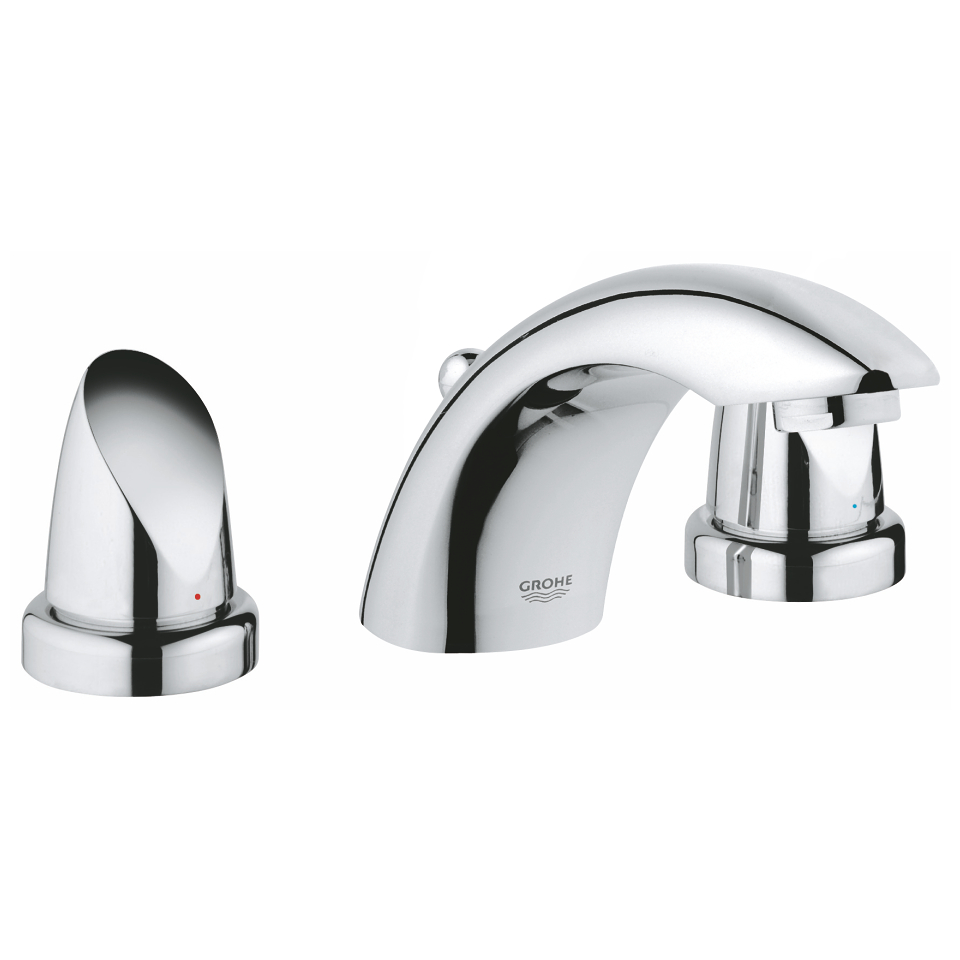 GROHE Aria 3-Loch Waschtischbatterie, 1/2″ #20147000 - chrom