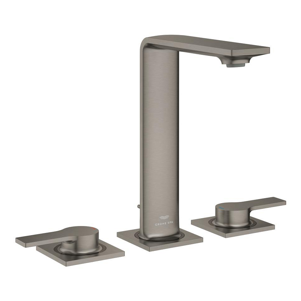 GROHE Allure 3-Loch-Waschtischbatterie, 1/2″ #20188AL1 - hard graphite gebürstet