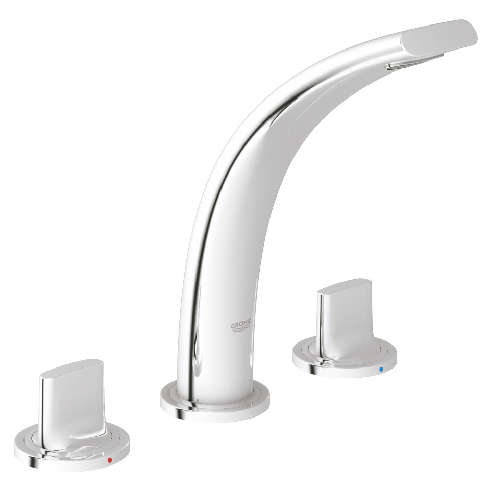 GROHE Veris 3-Loch-Waschtischbatterie #20149000 - chrom