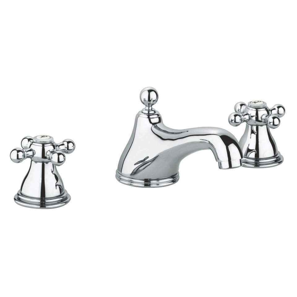 GROHE Sinfonia 3-Loch Waschtischbatterie, 1/2″ #20014000 - chrom