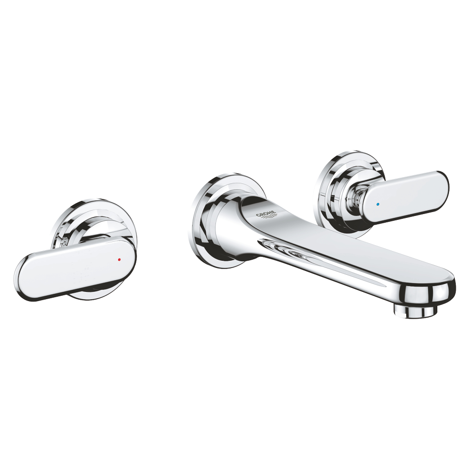 GROHE Veris 3-Loch-Waschtischbatterie, 1/2″ #20181000 - chrom