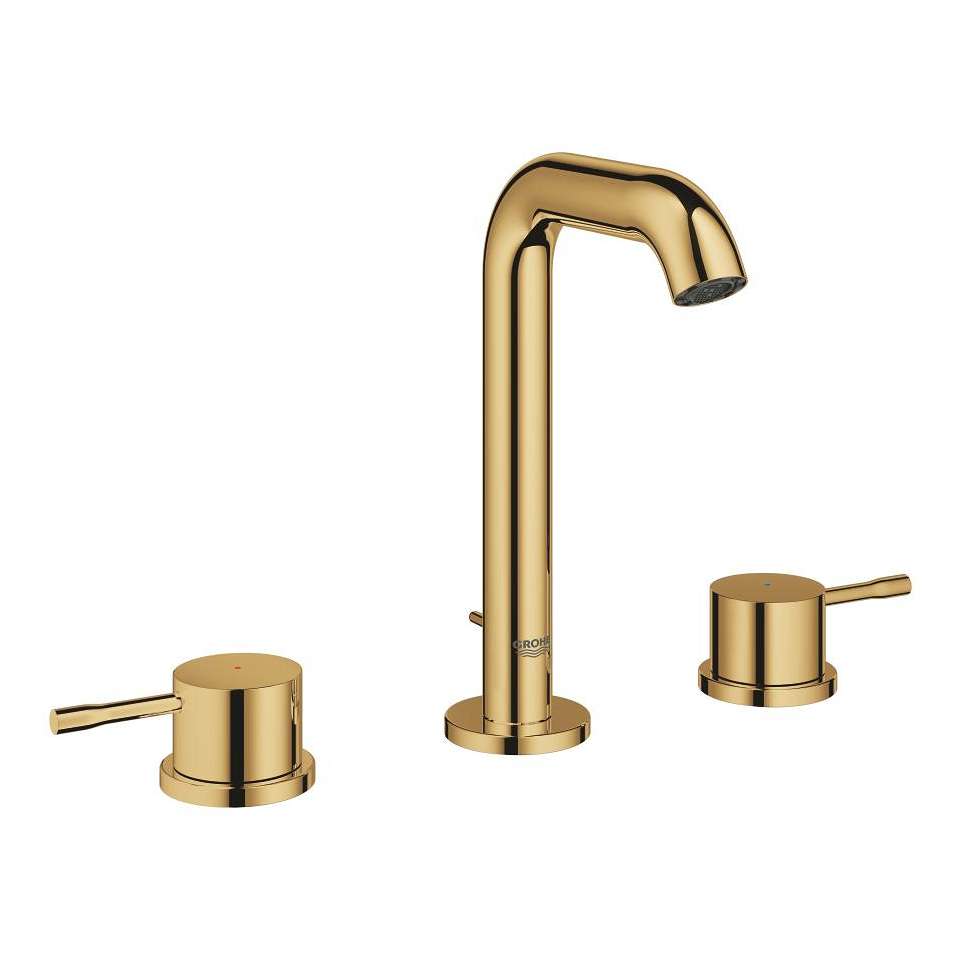 GROHE Essence 3-Loch-Waschtischbatterie, 1/2″ #20296GL1 - cool sunrise