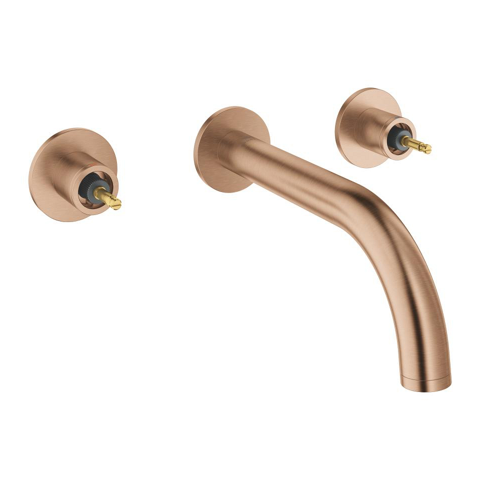 GROHE Atrio Private Collection 3-Loch-Waschtischbatterie, 1/2″ #20587DL0 - warm sunset gebürstet