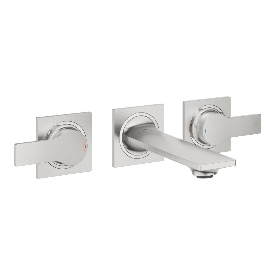 GROHE Allure 3-Loch-Waschtischbatterie, 1/2″ #20189DC2 - supersteel