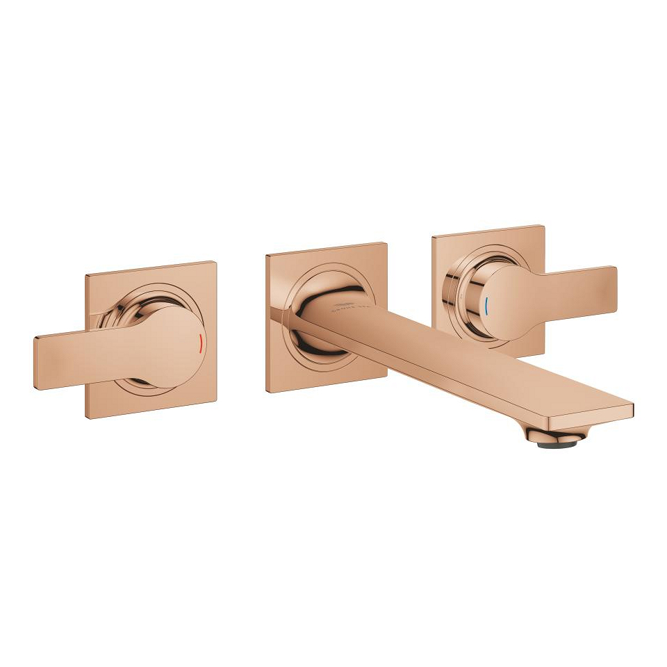 GROHE Allure 3-Loch-Waschtischbatterie, 1/2″ #20193DA2 - warm sunset