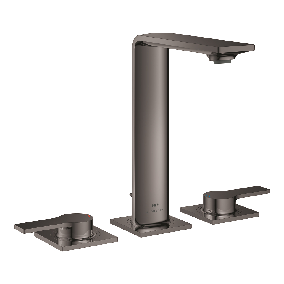 GROHE Allure 3-Loch-Waschtischbatterie, 1/2″ #20188A01 - hard graphite