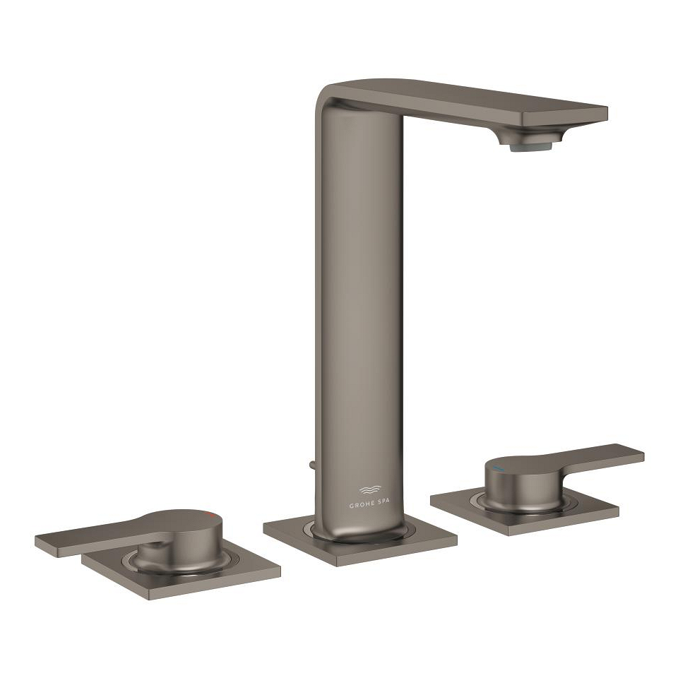 GROHE Allure 3-Loch-Waschtischbatterie, 1/2″ #20188MG1 - satin graphite
