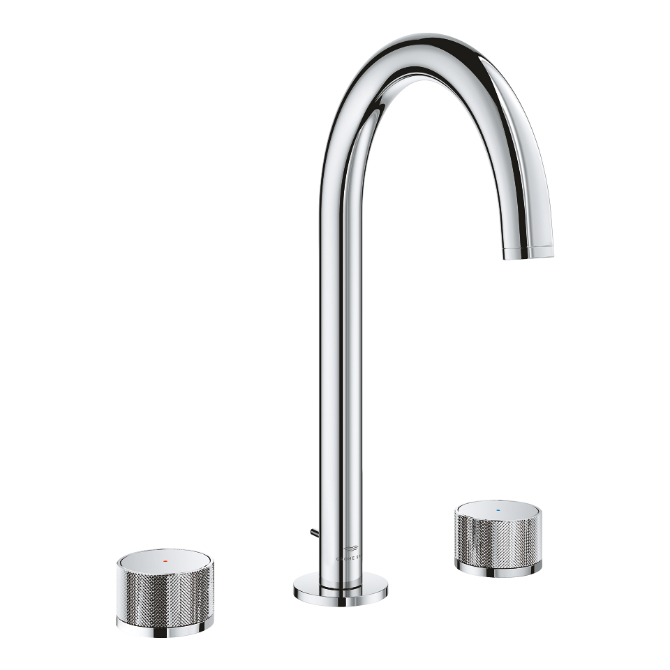 GROHE Atrio Private Collection 3-Loch Waschtischbatterie, 1/2″ L-Size #20595000 - chrom
