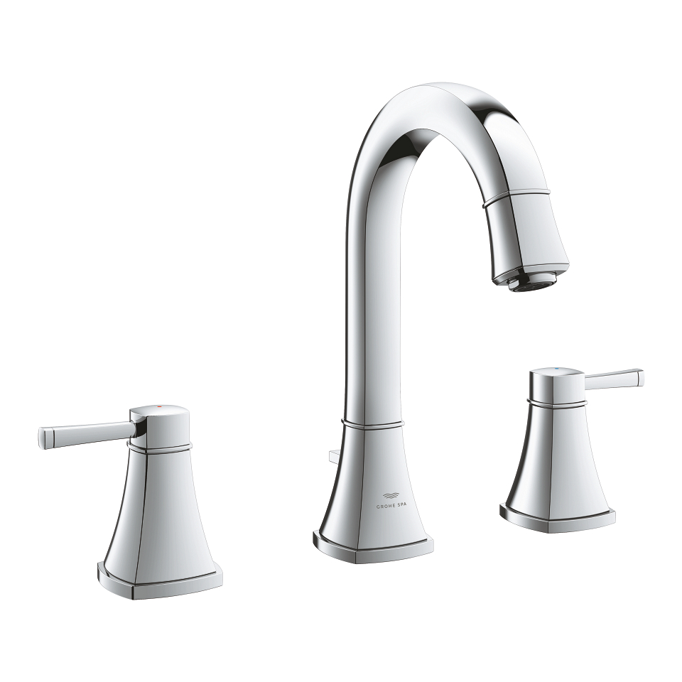 GROHE Grandera 3-Loch Waschtischbatterie, 1/2″ L-Size #20619000 - chrom