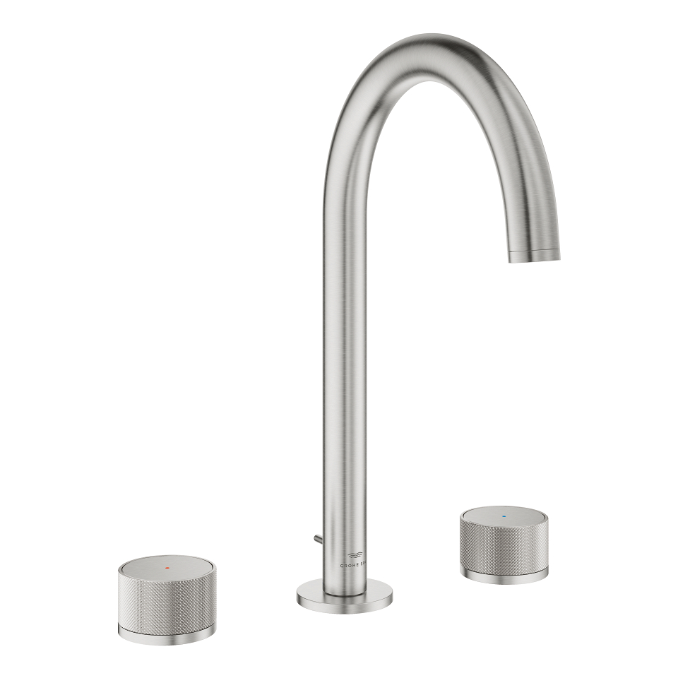 GROHE Atrio Private Collection 3-Loch Waschtischbatterie, 1/2″ L-Size #20595DC0 - supersteel