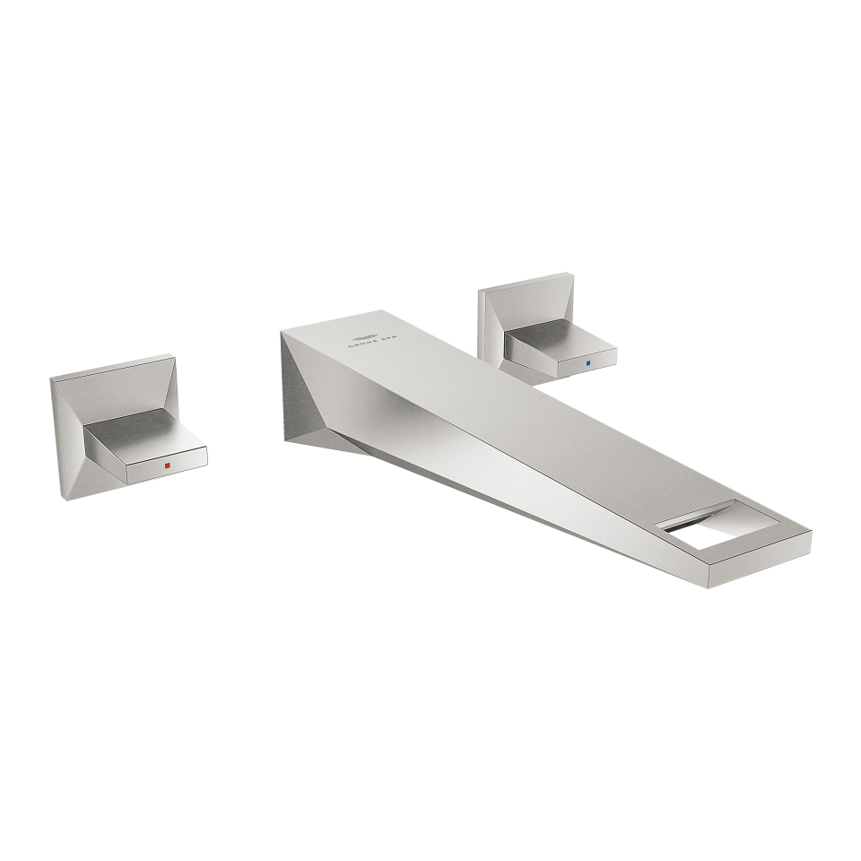 GROHE Allure Brilliant 3-Loch Waschtischbatterie, 1/2″ L-Size #20629DC0 - supersteel