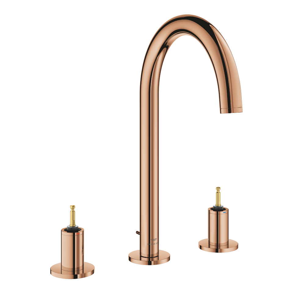 GROHE Atrio Private Collection 3-Loch Waschtischbatterie, 1/2″ L-Size #20593DA0 - warm sunset