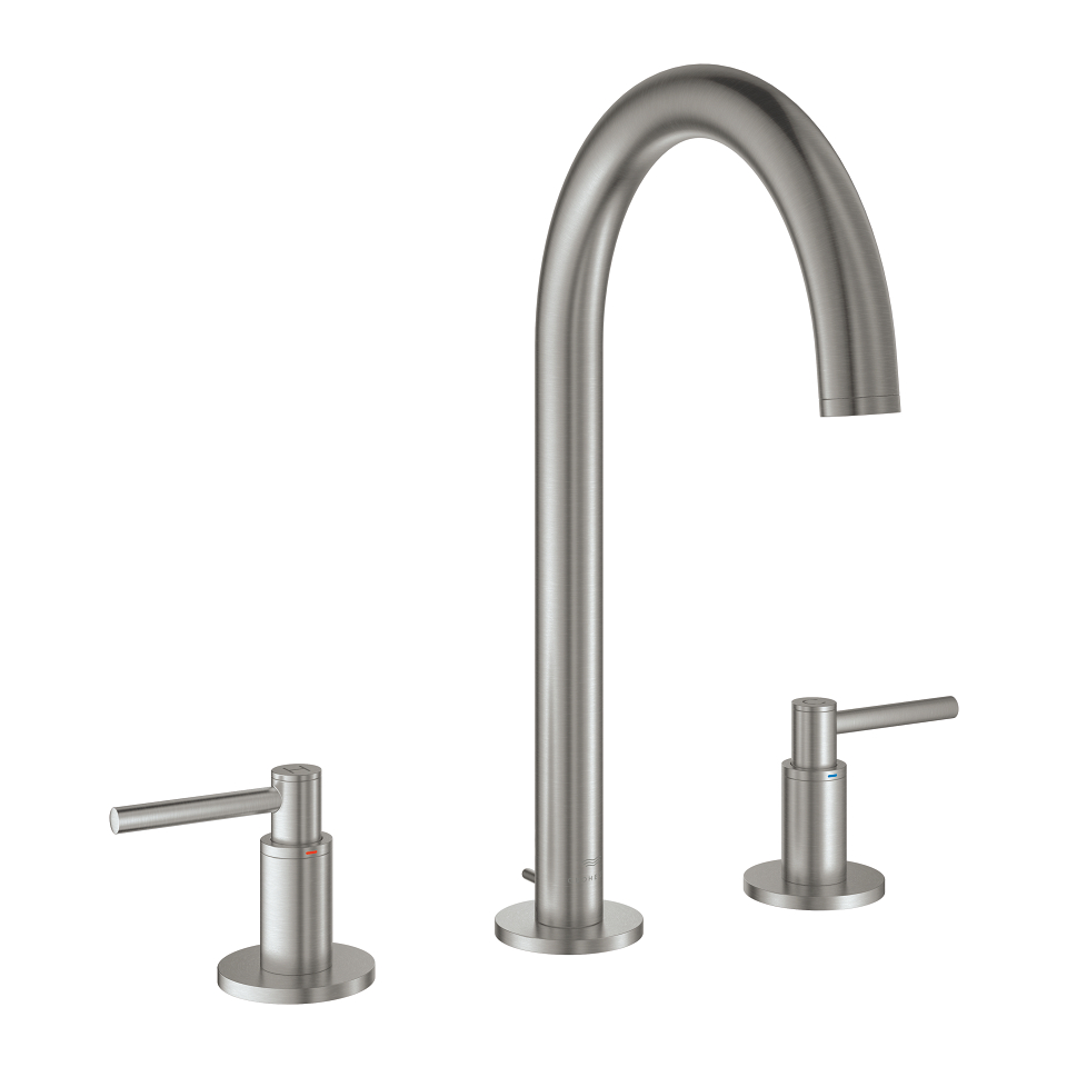 GROHE Atrio 3-Loch Waschtischbatterie, 1/2″ L-Size #20649DC0 - supersteel