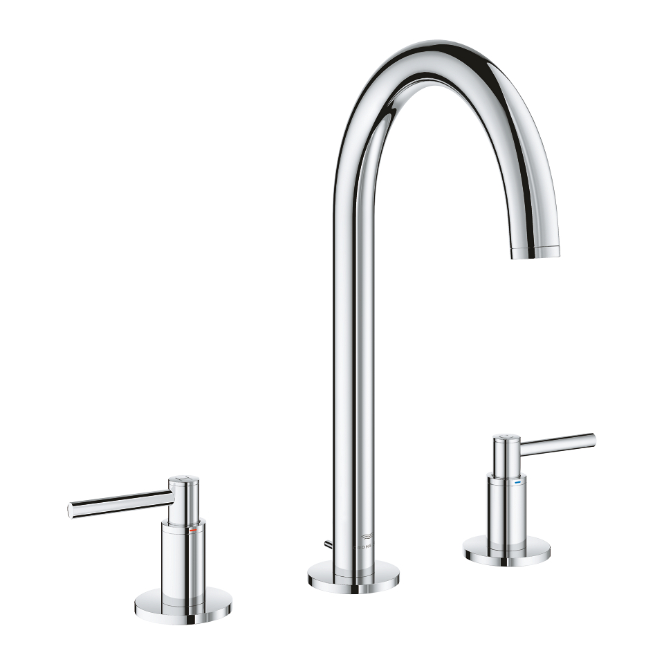 GROHE Atrio 3-Loch Waschtischbatterie, 1/2″ L-Size #20649000 - chrom